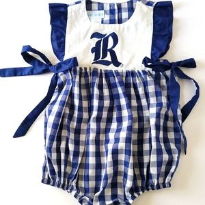 Vive La Fete Rice University Bubble size 12 mo